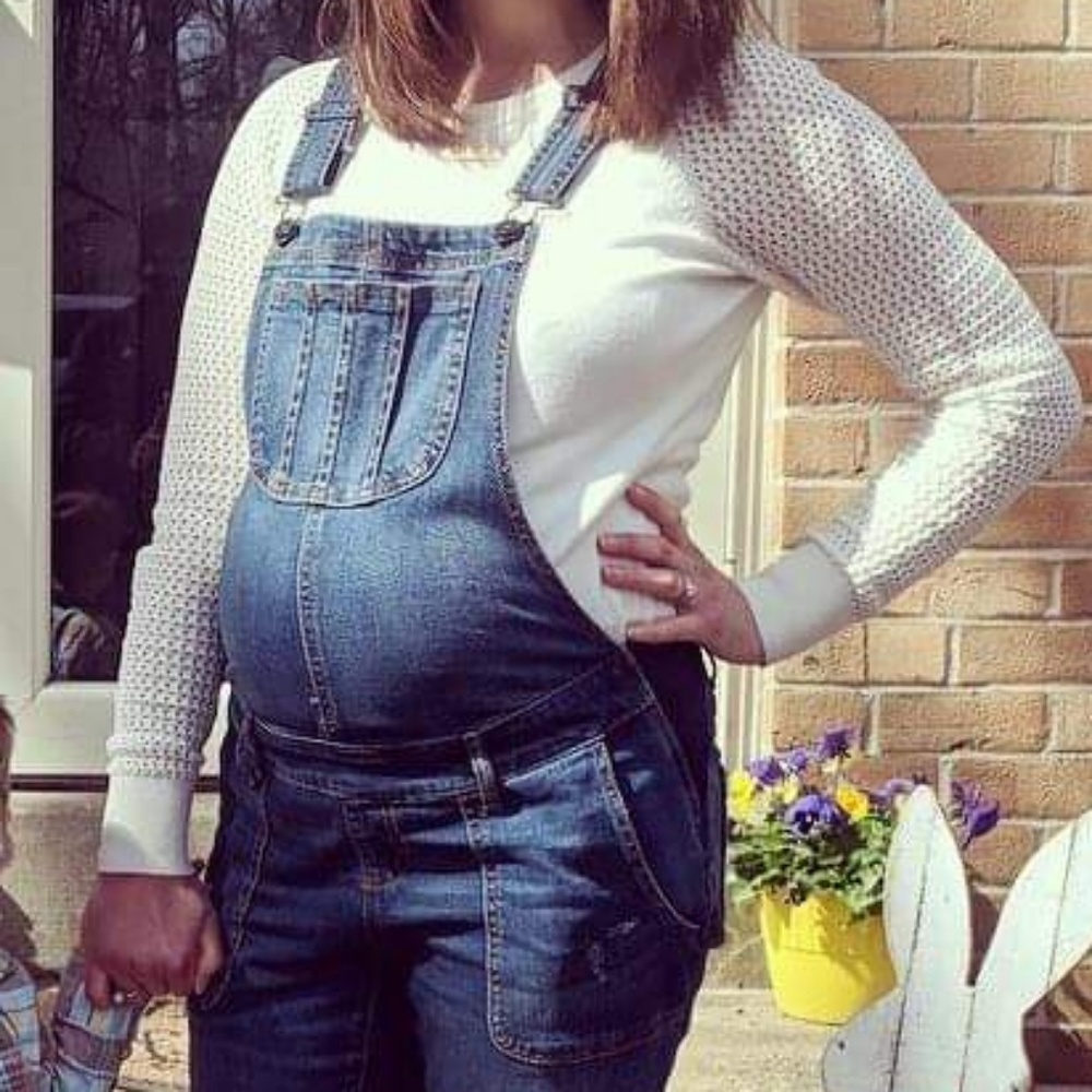 Motherhood maternity overalls